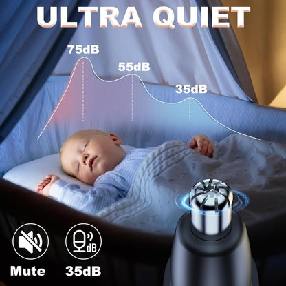 Dust2Oasis Nose & Ear Hair Trimmer for Men & Women.